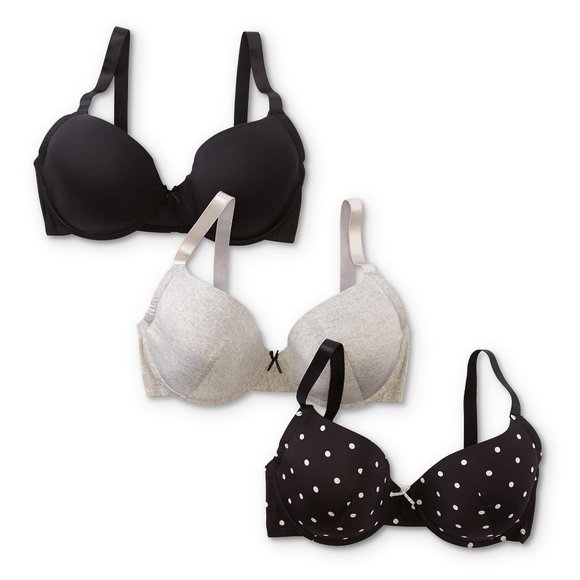 42DD NWOT Full Figure T-Shirt Bra - Polka Dots - Picture 3 of 8